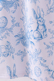 Blue bunny egg bamboo dress