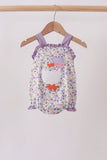 Goose Floral Appliqué Bubble