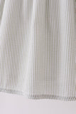 Pink seersucker farm animals embroidery ruffle dress