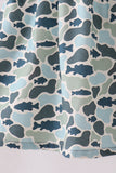 Camouflage denim dress