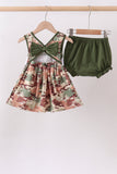 Duck Camo Embroidered Bloomer Set