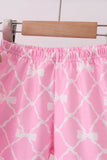Pink Bow Set