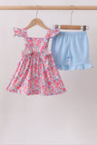 Pink Floral Set