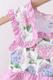 Purple Hydrangea UPF Swim Set