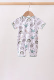 Dinosaur Bamboo Romper