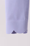 Violet Scalloped Yoga Active Leggings