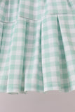 Green Golf Embroidered Skorts Set