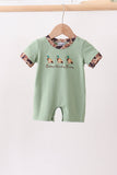Camo Duck Embroidered Romper