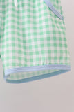 Blue Farm Embroidered Set