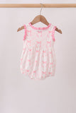 Pink Bow Print Bubble