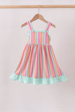 Rainbow Stripe Dress