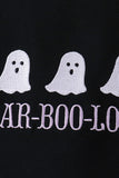 Black Ghost Embroidery Top