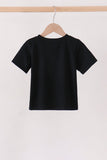 Black Ghost Embroidery Top