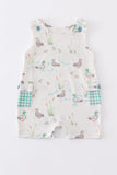 Duck print pocket boy jonjon