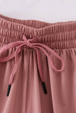 Mauve woman sports shorts