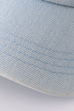 Denim embroidery baseball cap
