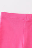 Barbie pink hollow out legging
