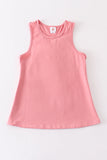 Mauve blank basic kids teens adult tank top