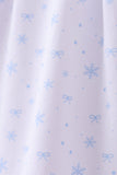 Premium blue snow bow pants set