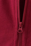 Premium Maroon Georgia bulldog embroidery vest