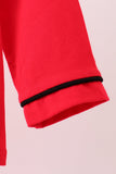 Premium Red Georgia bulldog embroidery cardigan