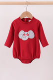 Maroon elephant Alabama football applique bubble