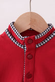 Premium Maroon Alabama embroidery top