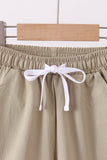 Oatmeal pocket performance shorts