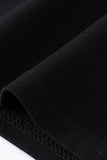 Premium Black basic T-shirt Kids and adult