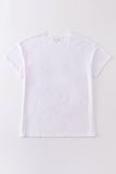 Premium Ivory basic T-shirt Kids and adult
