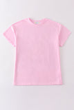 Premium Blush basic T-shirt Kids and adult