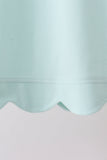 Mint Scalloped Bow Dress