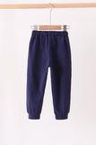 Navy Drawstring Jogger