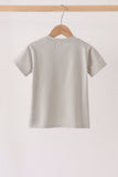 Gray Scarecrow Embroidery Top