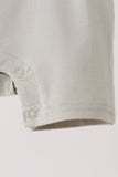 Gray Scarecrow Embroidery Romper