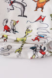 Dr.Seuss embroidery girl bubble