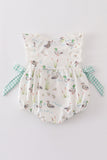 Sage Mallard Floral Bubble
