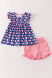Apple print girl set