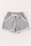 Grey boy shorts