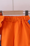 Florida Gators smocked ruffle shorts set