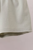 Lawb of god applique plaid shorts set