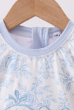Blue Whale Applique  Rashguard