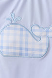 Blue Whale Applique 2pc Swimsuit
