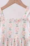 Sage floral mom&me dress