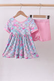 Mermaid bamboo pajama set