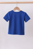 Blue 250 Years flag family top