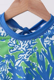 Ocean garden splash rashguard