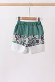 Camouflage duck embroidery swim trunks