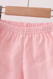 Pink Princess Embroidered Jacquard Set