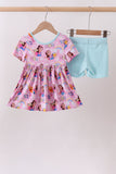 Pink Character Bamboo Set